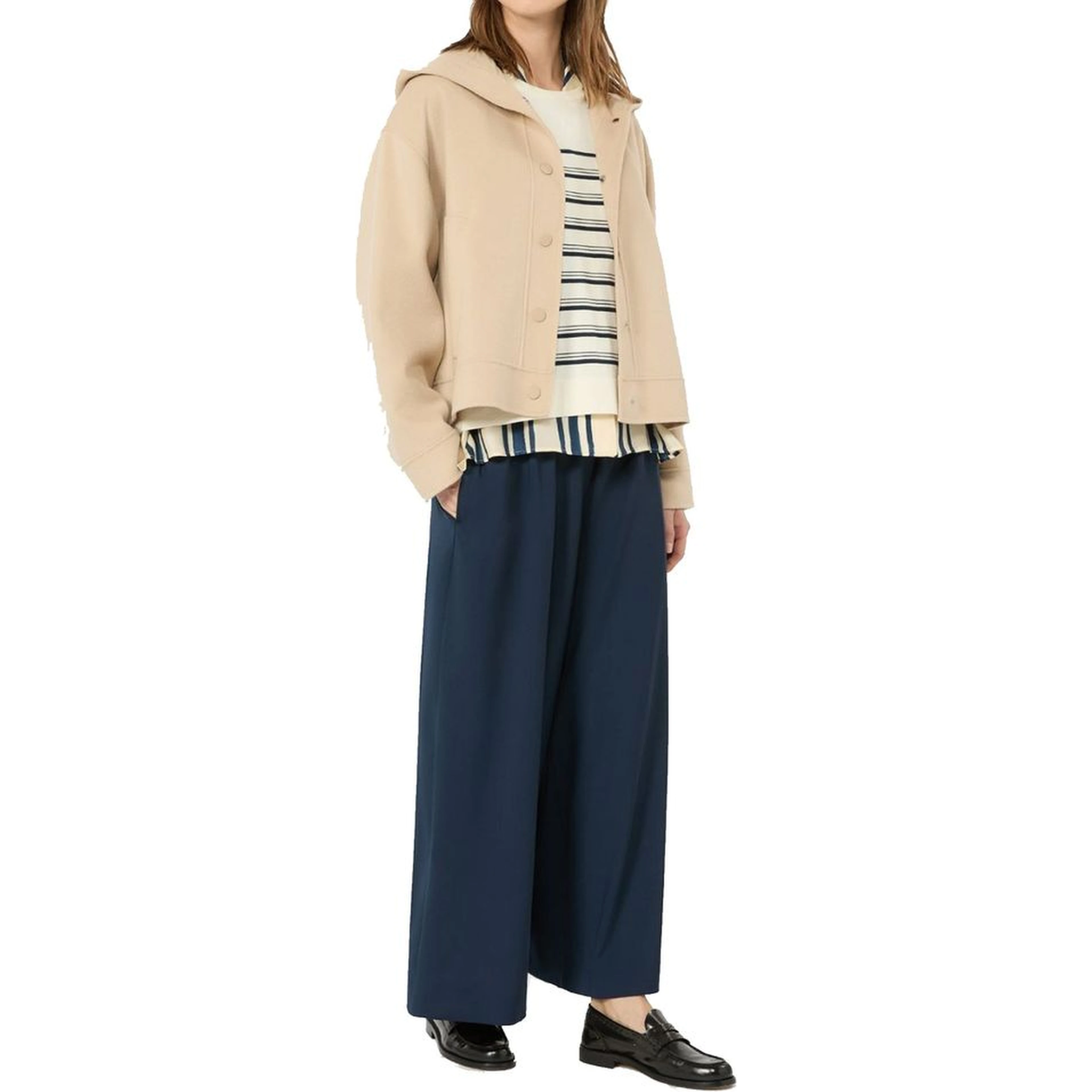 Beige Polyamide Jacket