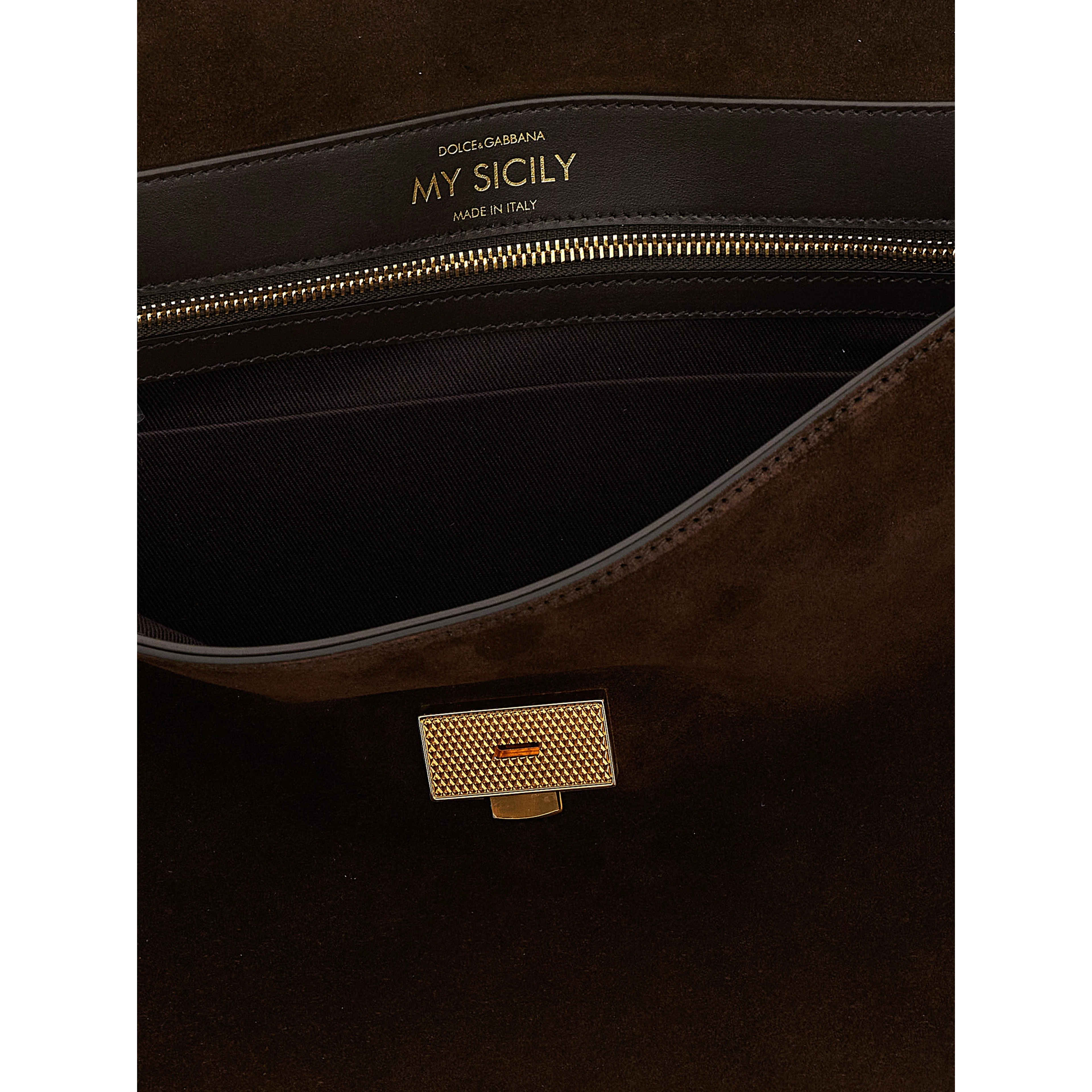 Brown Pvc Handbag