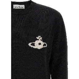 Black Wool Cardigan