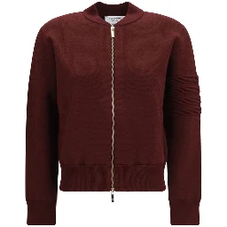 Bordeaux Wool Oves Aries Bomber
