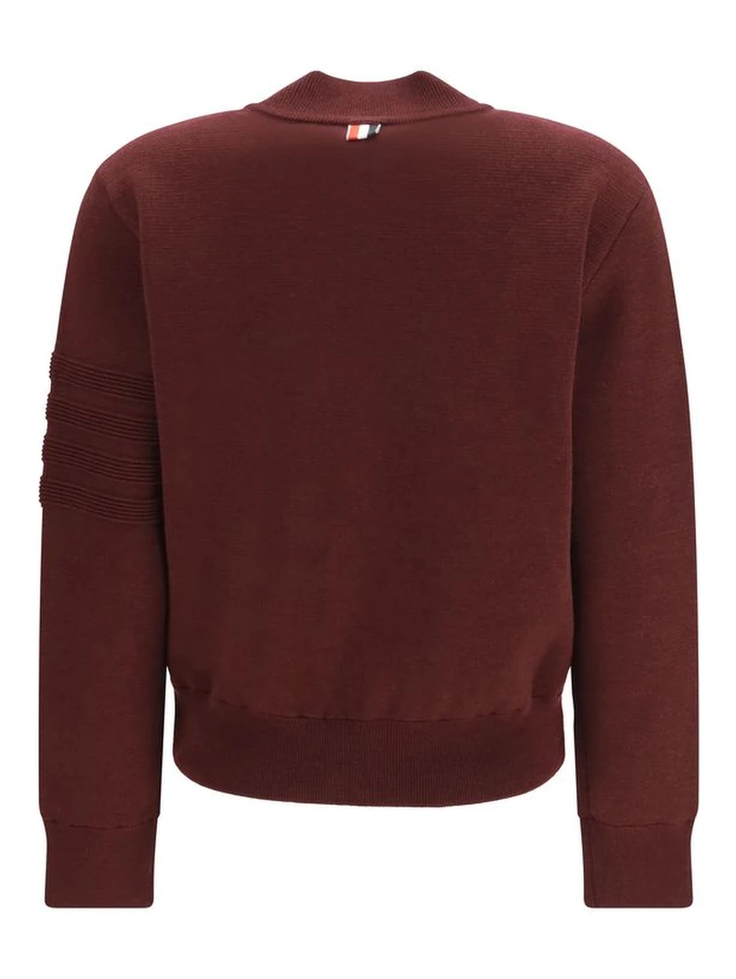Bordeaux Wool Oves Aries Bomber
