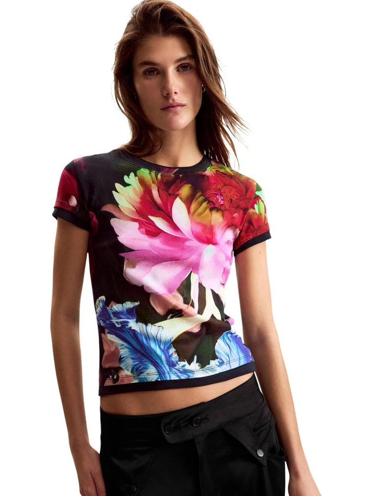 Blue Cotton T-Shirt