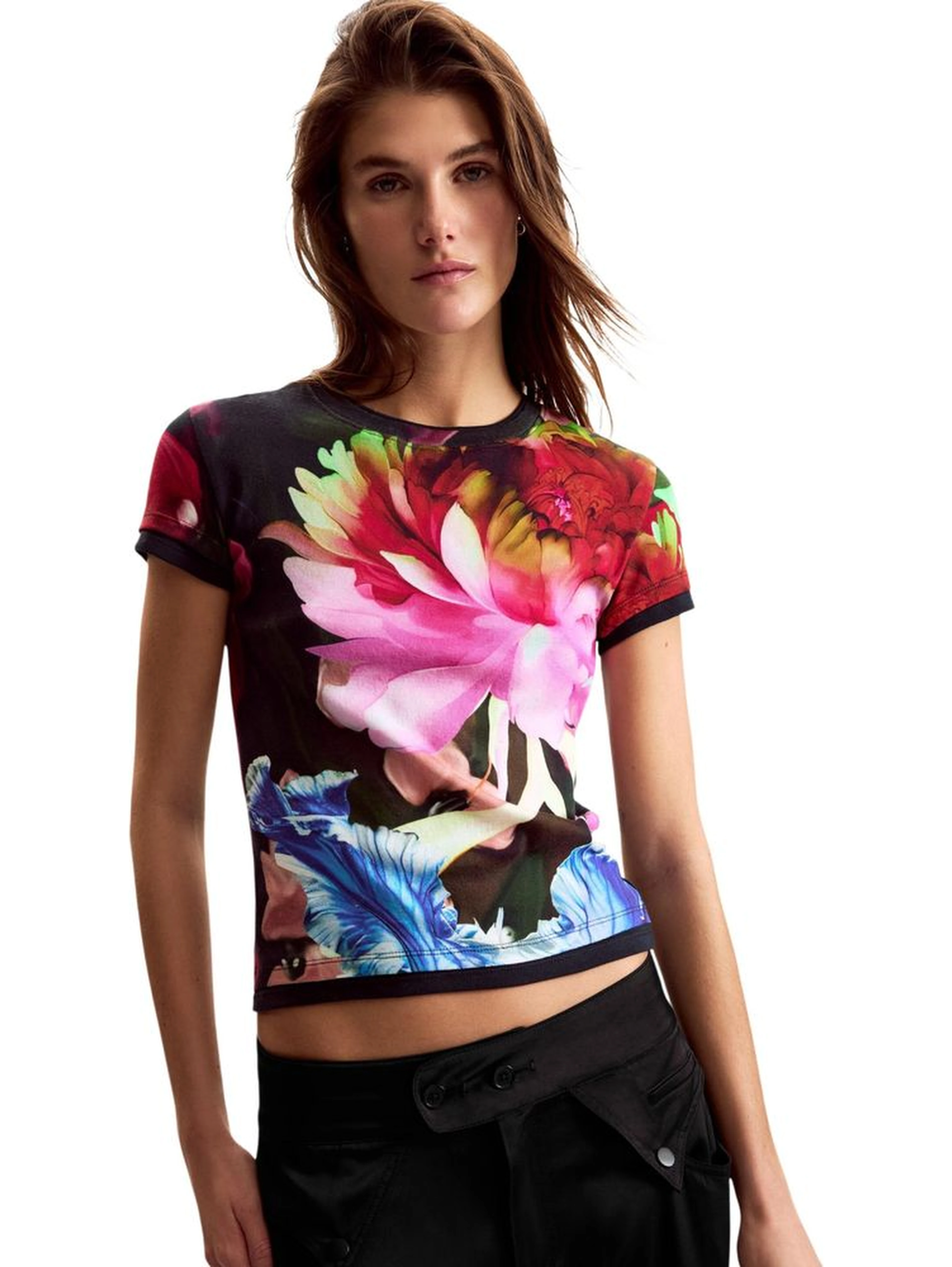 Blue Cotton T-Shirt