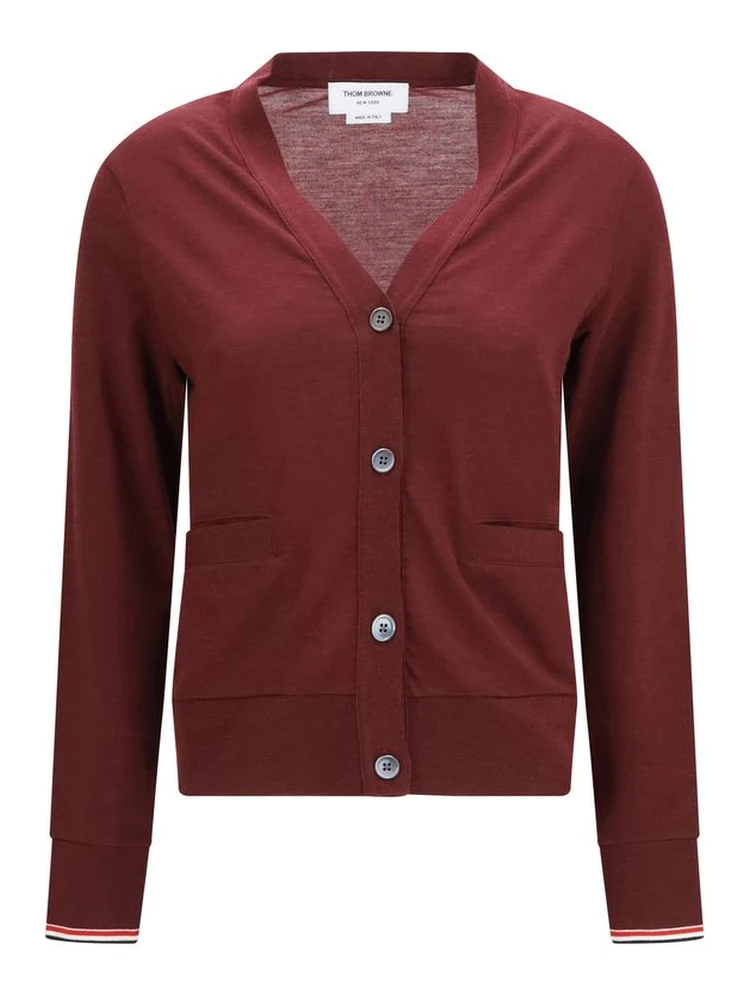Bordeaux Wool Oves Aries Cardigan