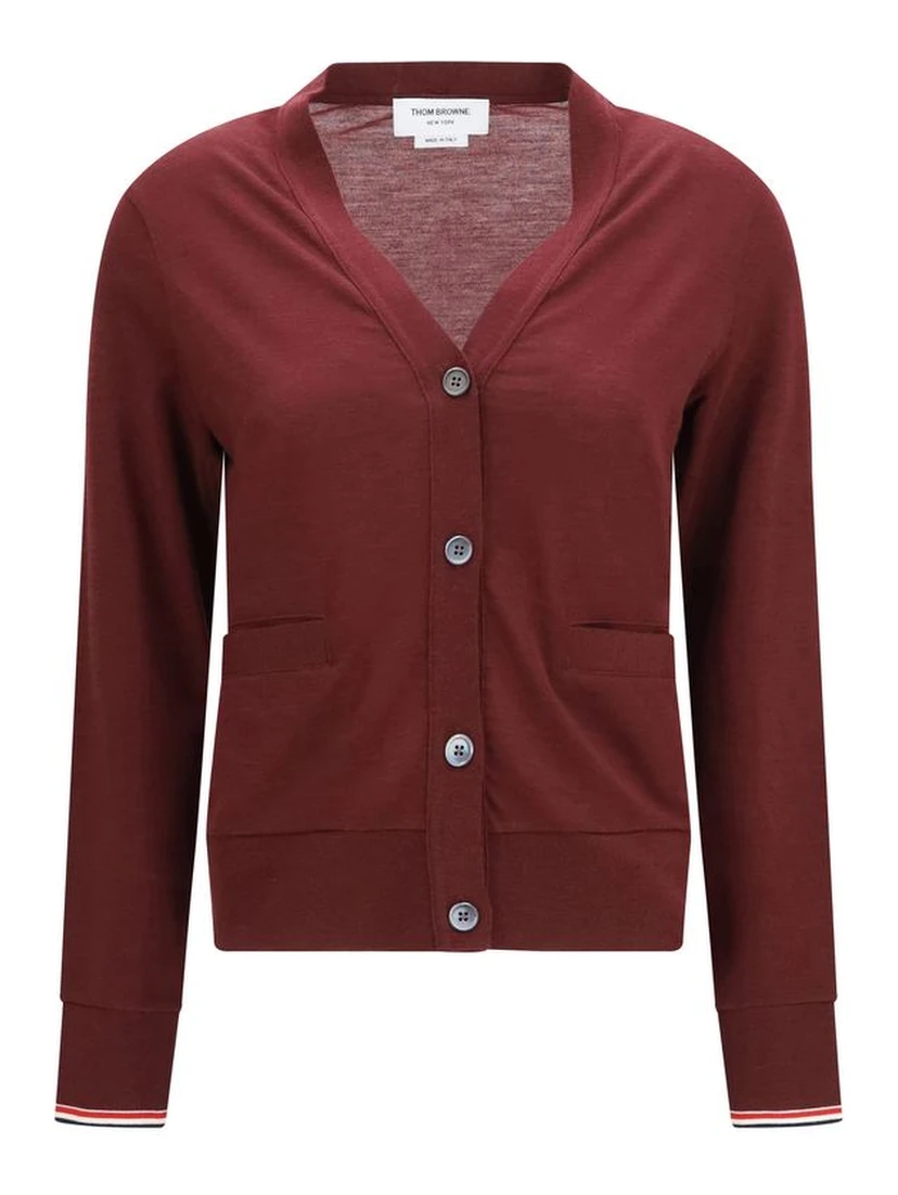 Bordeaux Wool Oves Aries Cardigan