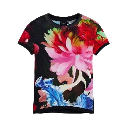 Blue Cotton T-Shirt