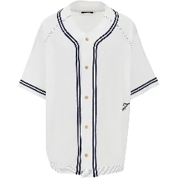 'Baseball' cotton and hemp shirt