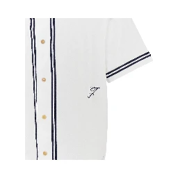 'Baseball' cotton and hemp shirt