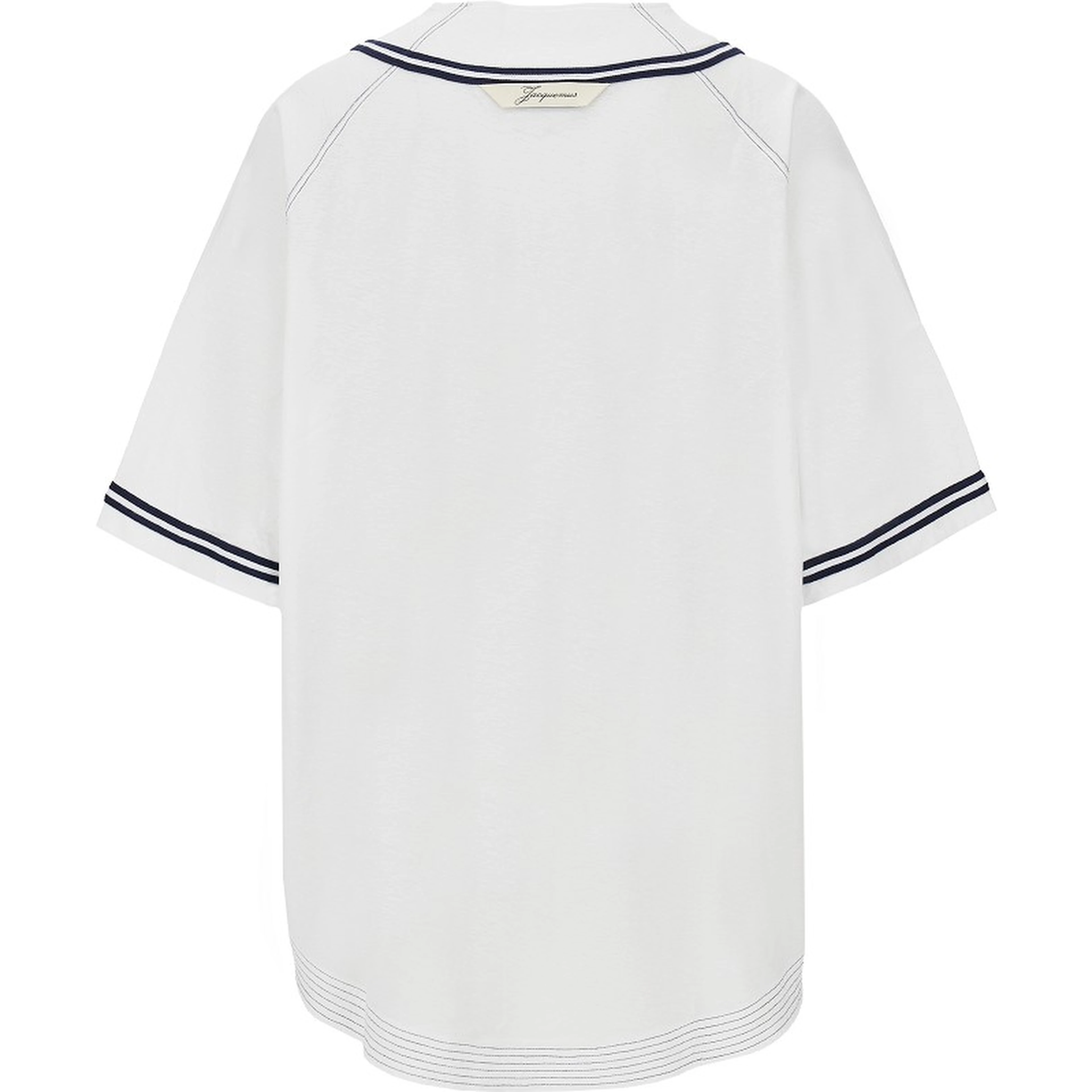 'Baseball' cotton and hemp shirt