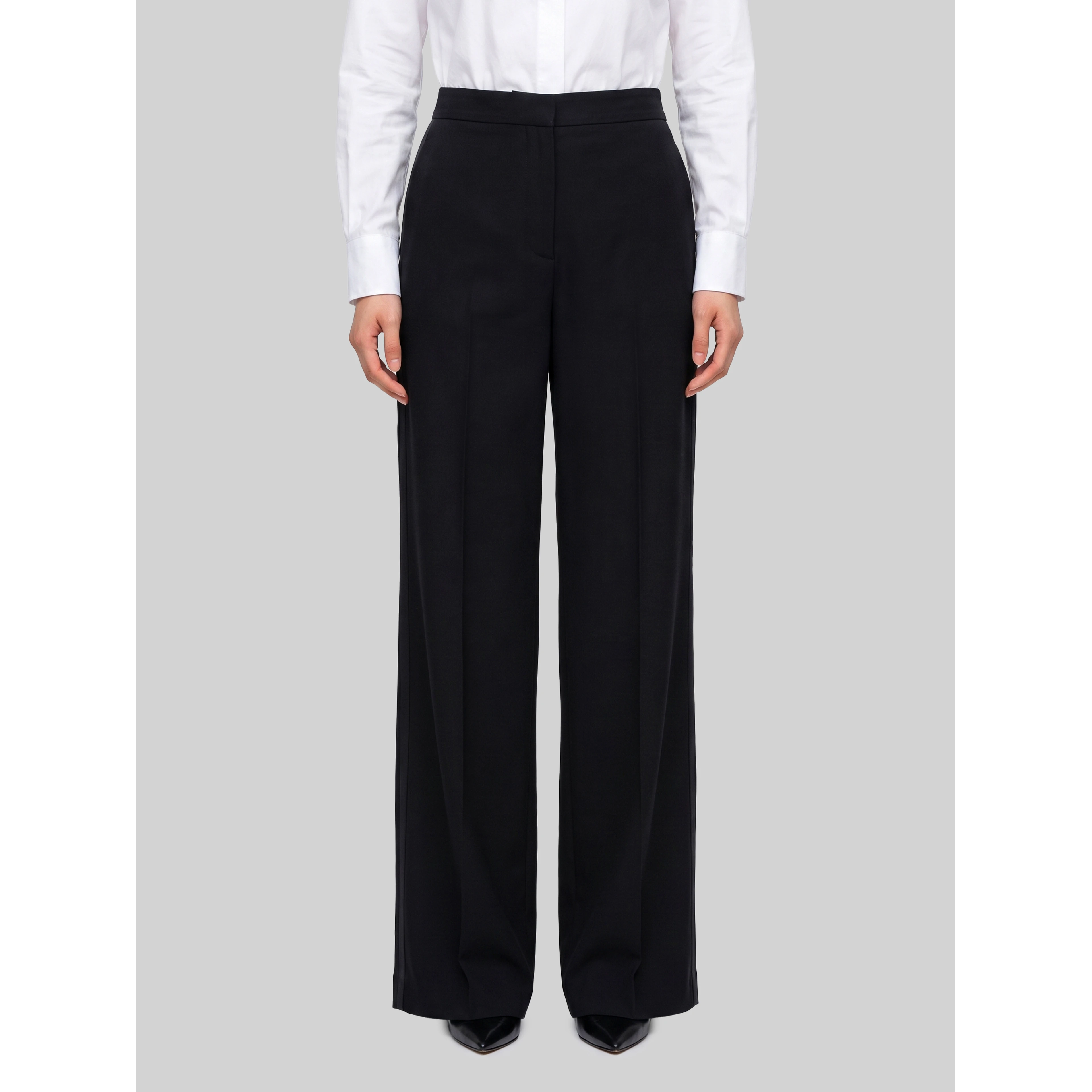 Black smoking trousers
