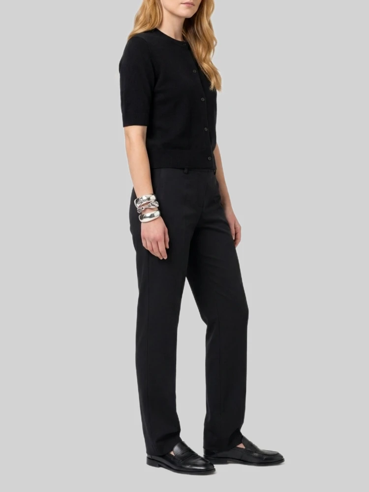 Anthracite stretch canvas trousers alternative