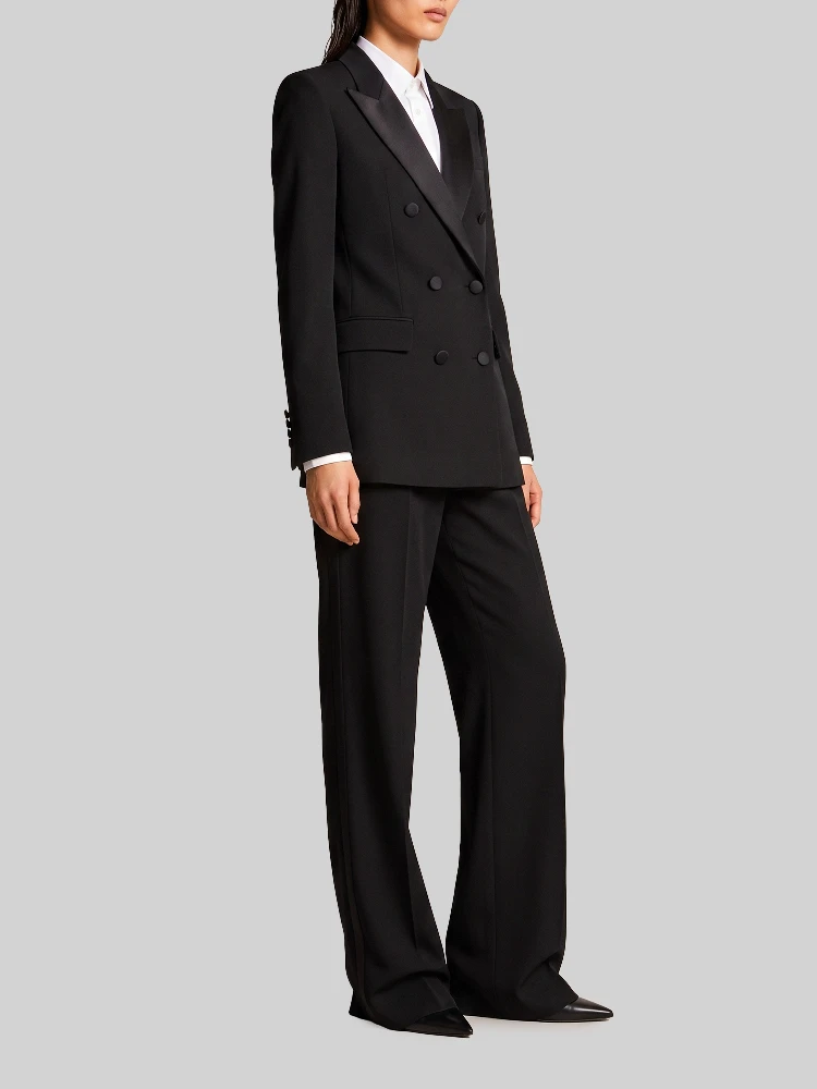 Black smoking trousers alternative