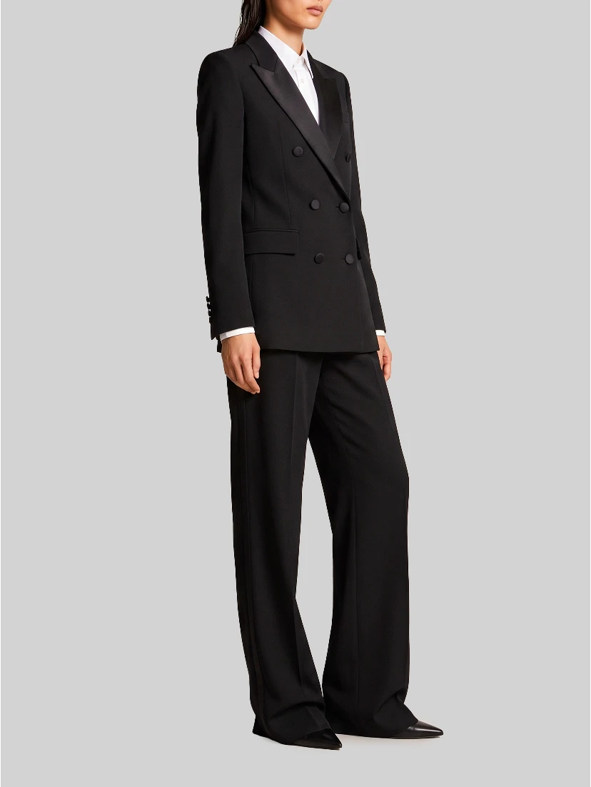 Black smoking trousers