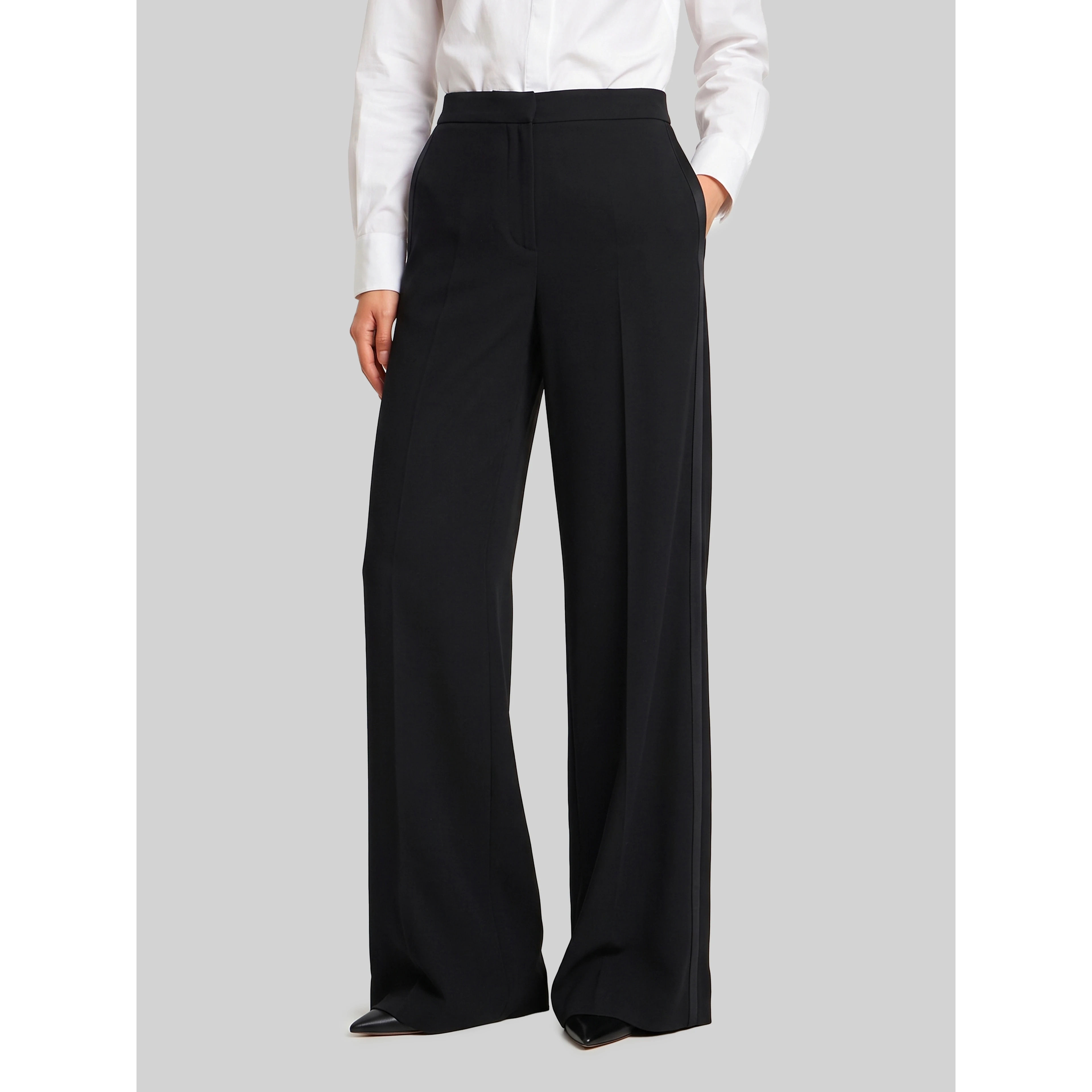 Black smoking trousers