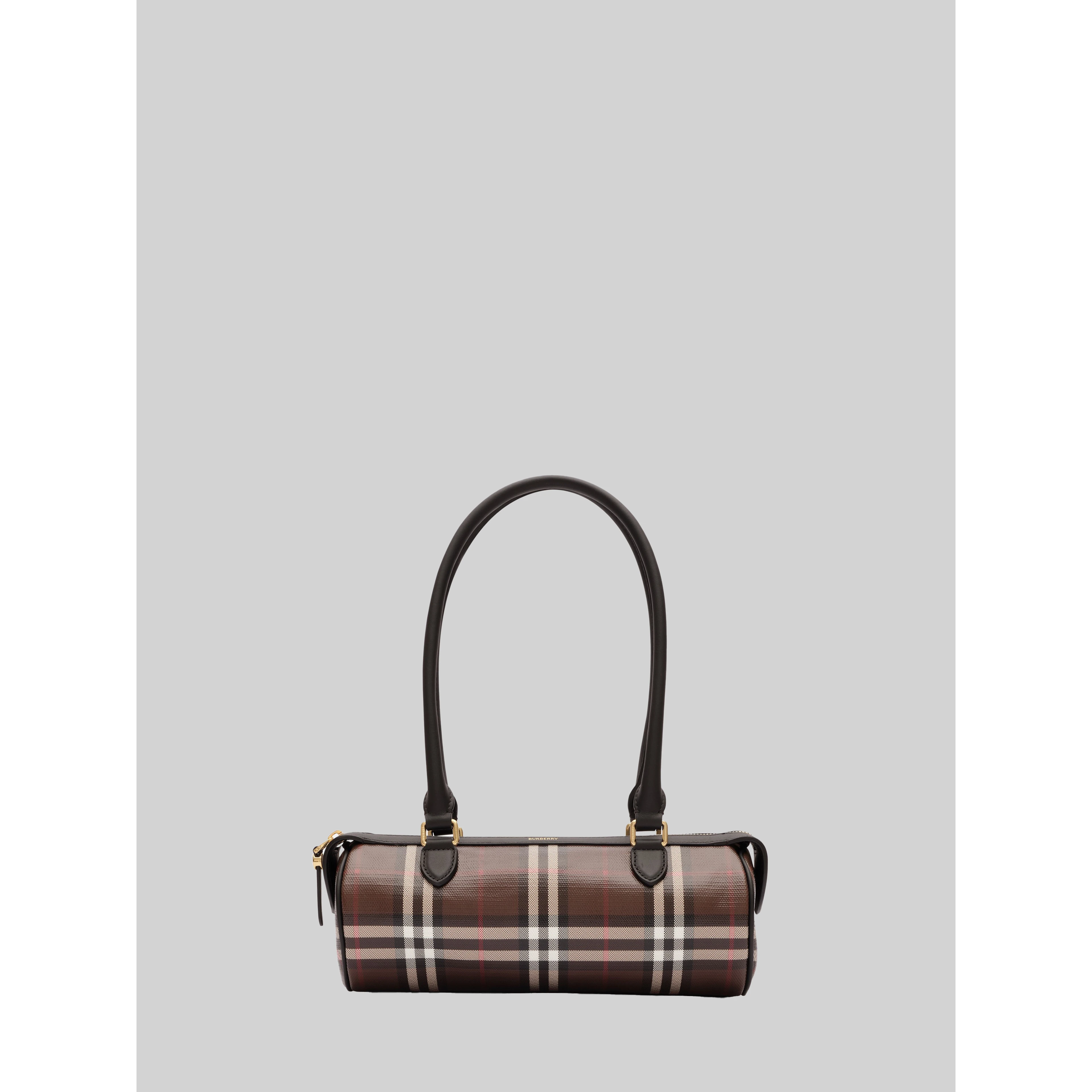 Mini Check Barrel bag