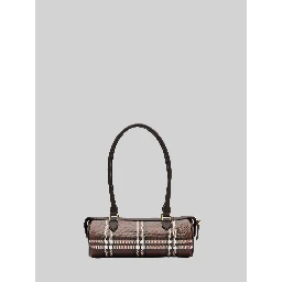 Mini Check Barrel bag