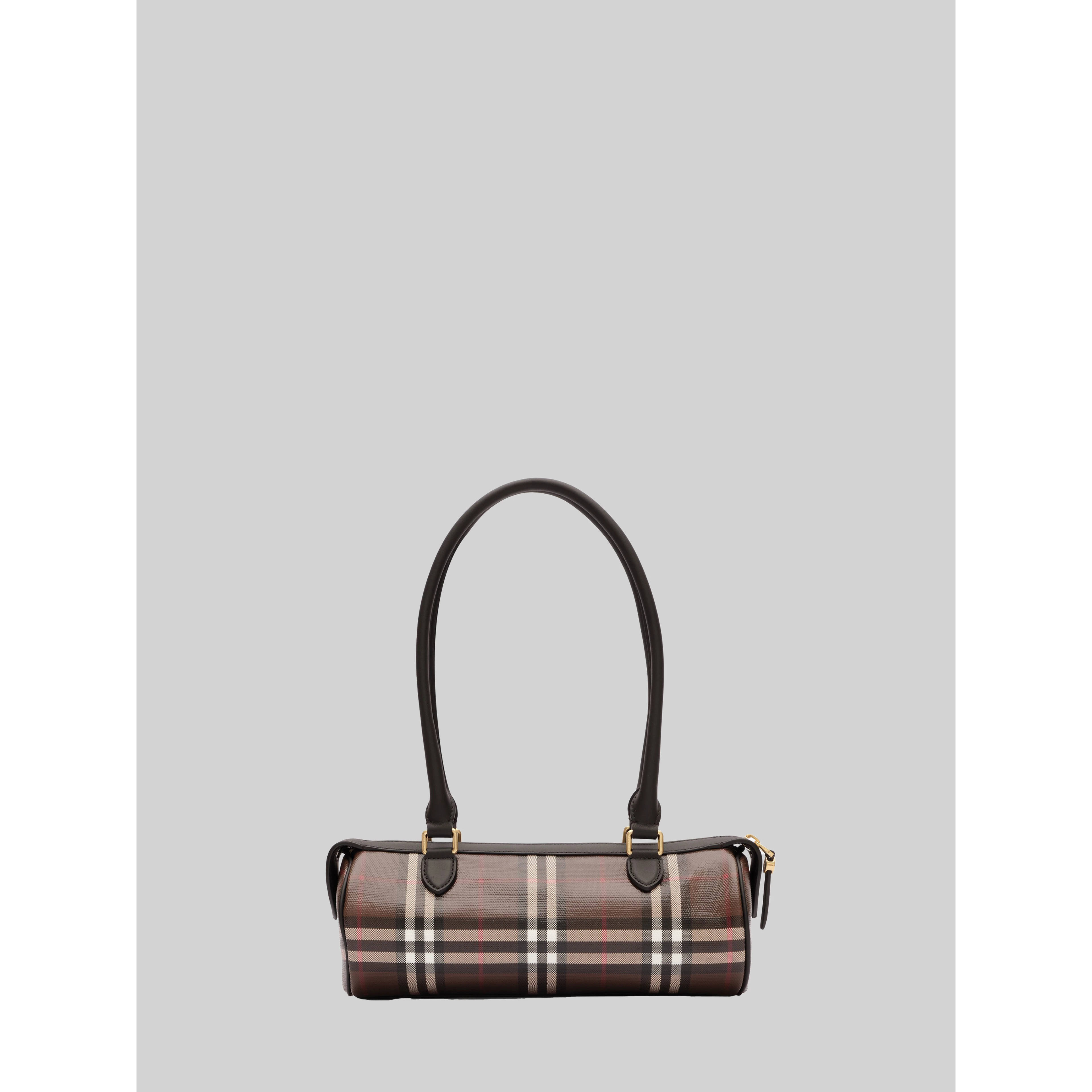 Mini Check Barrel bag