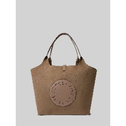 Reversible tote bag with logo