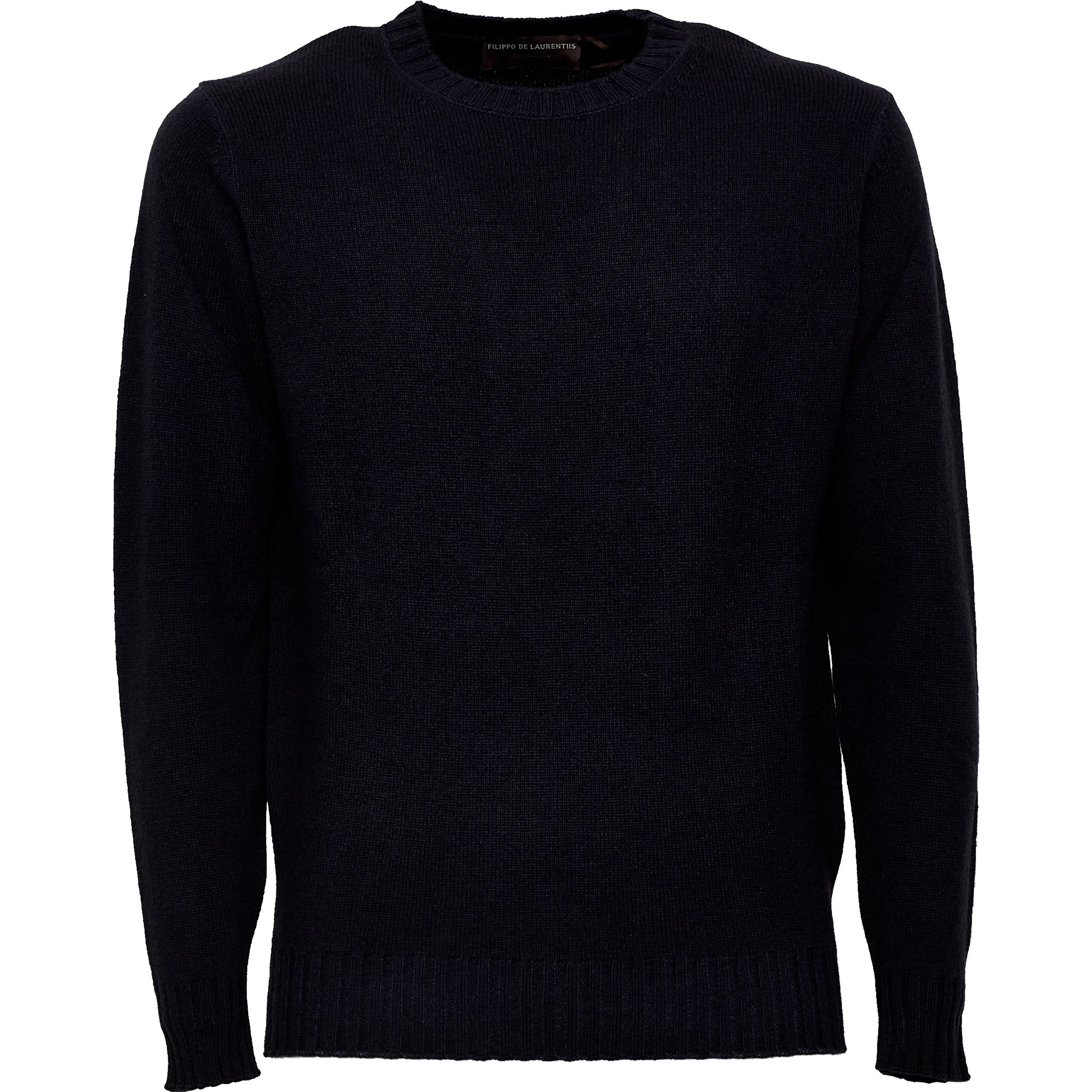 Maglia Girocollo In Lana, Cashmere