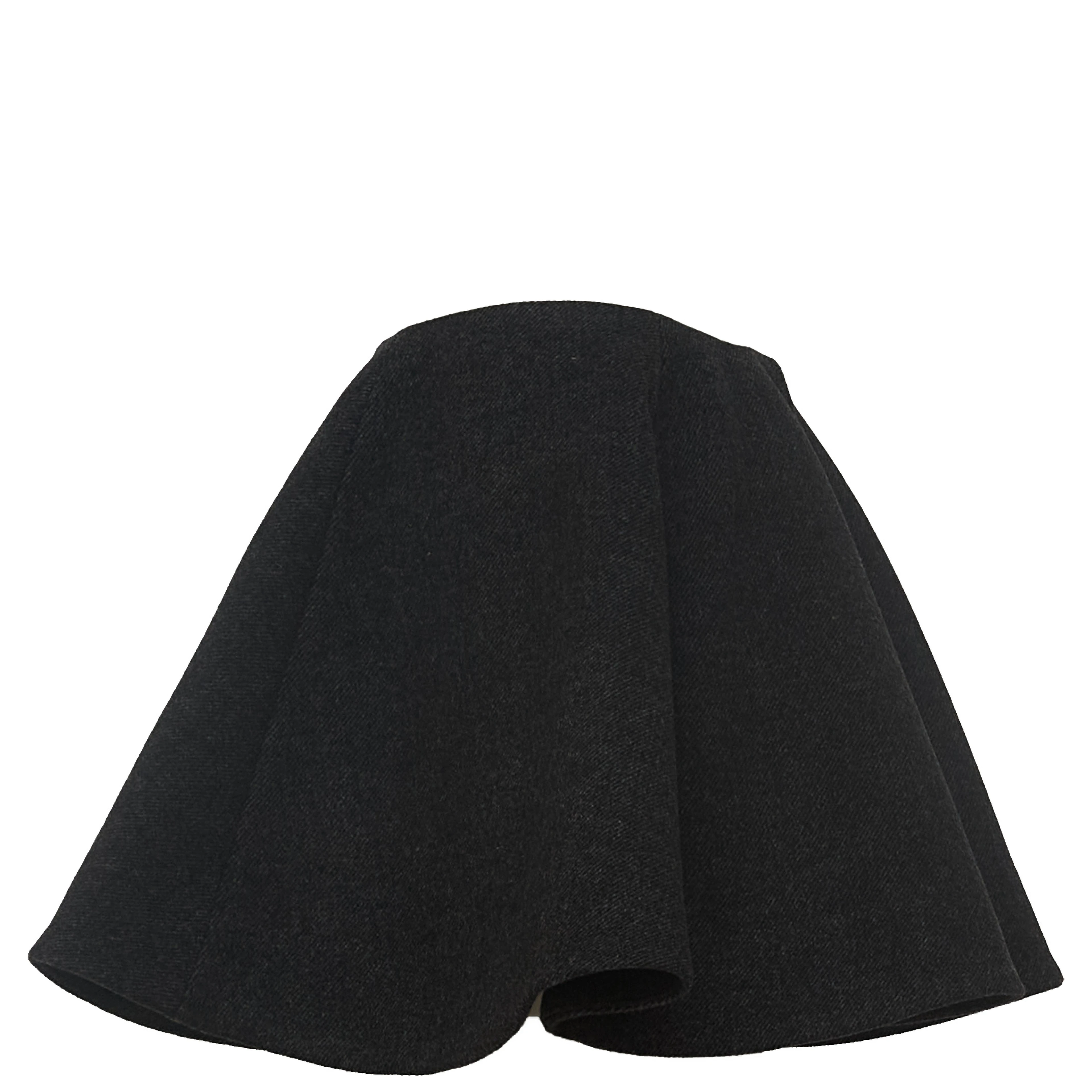 Peacoat Wool Skirt