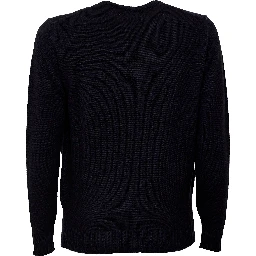 Maglia Girocollo In Lana, Cashmere