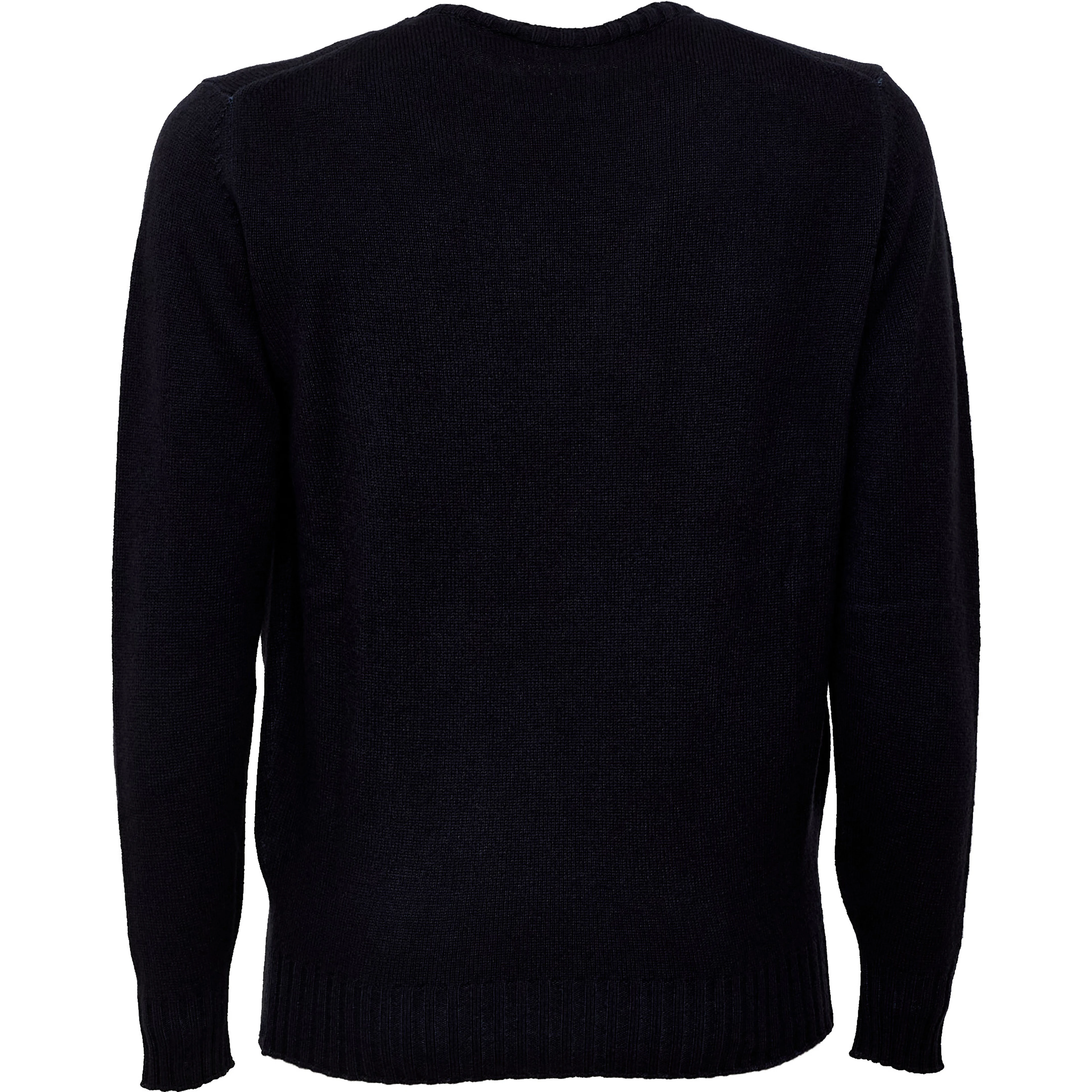 Maglia Girocollo In Lana, Cashmere