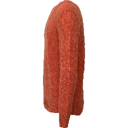 Cable-Knit Crewneck Pullover In Wool, Cashmere