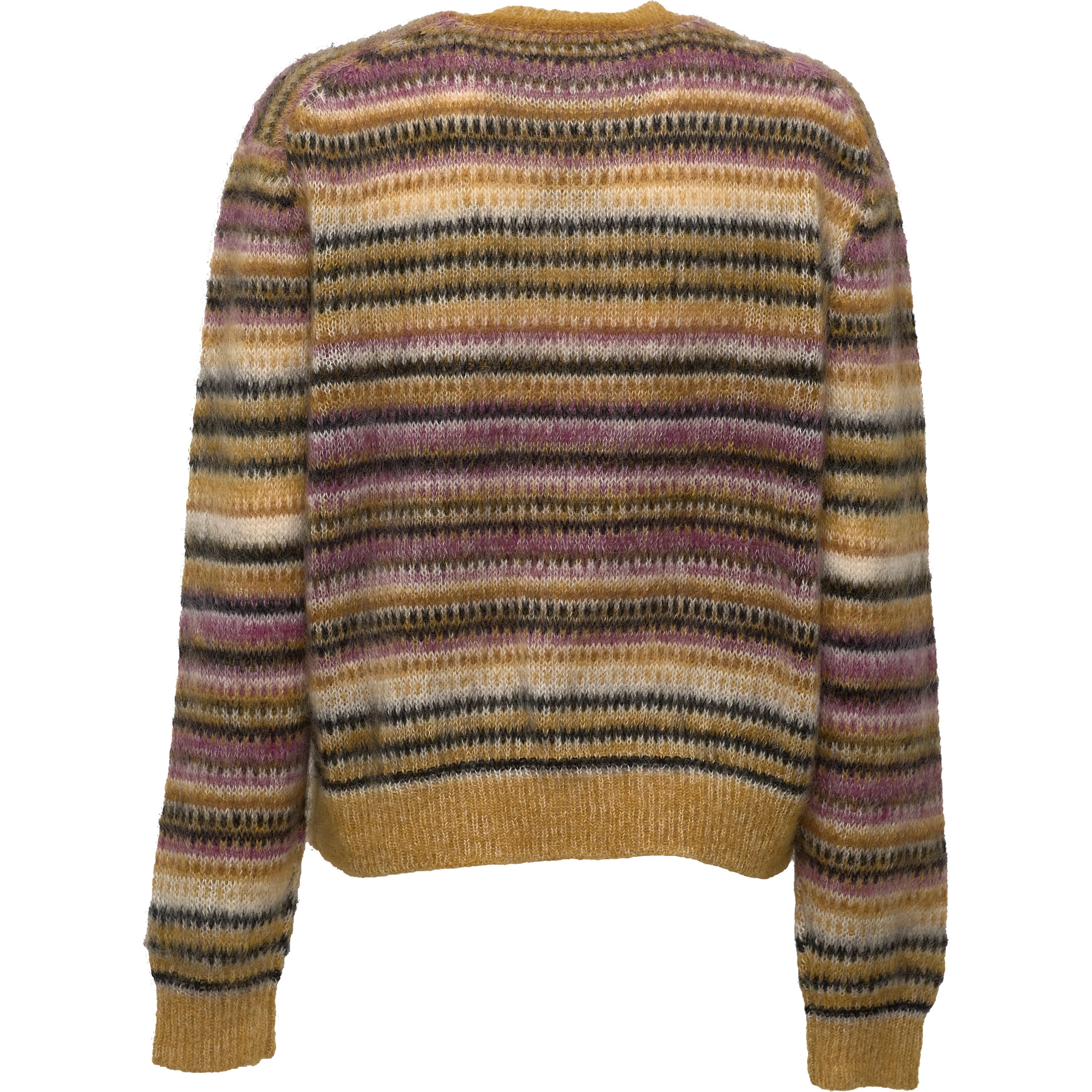 Morine Striped Brushed Pullover