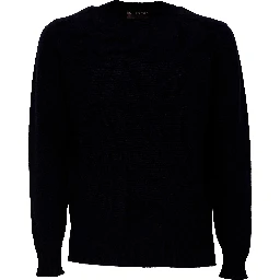 Maglia Girocollo In Lana, Cashmere