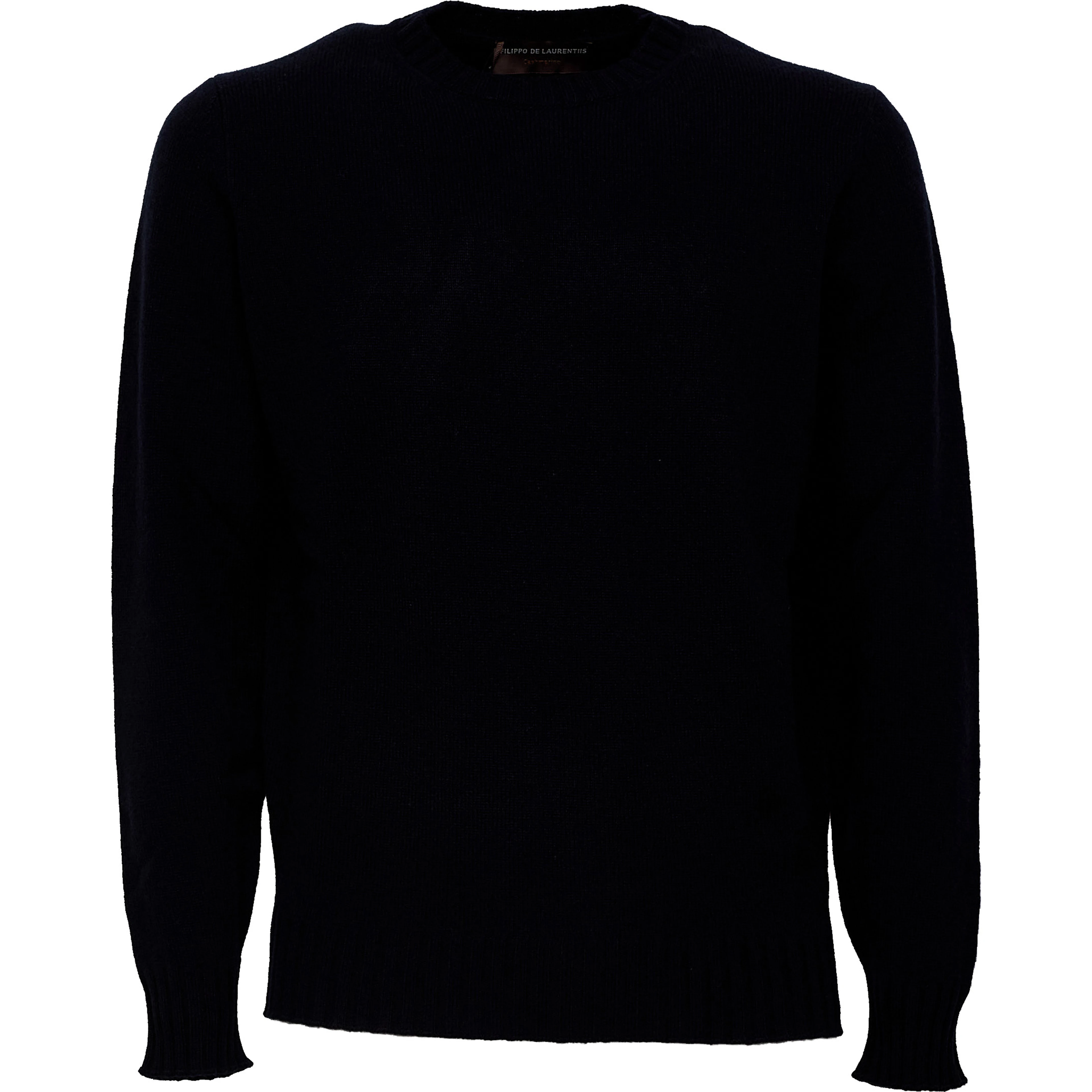 Maglia Girocollo In Lana, Cashmere