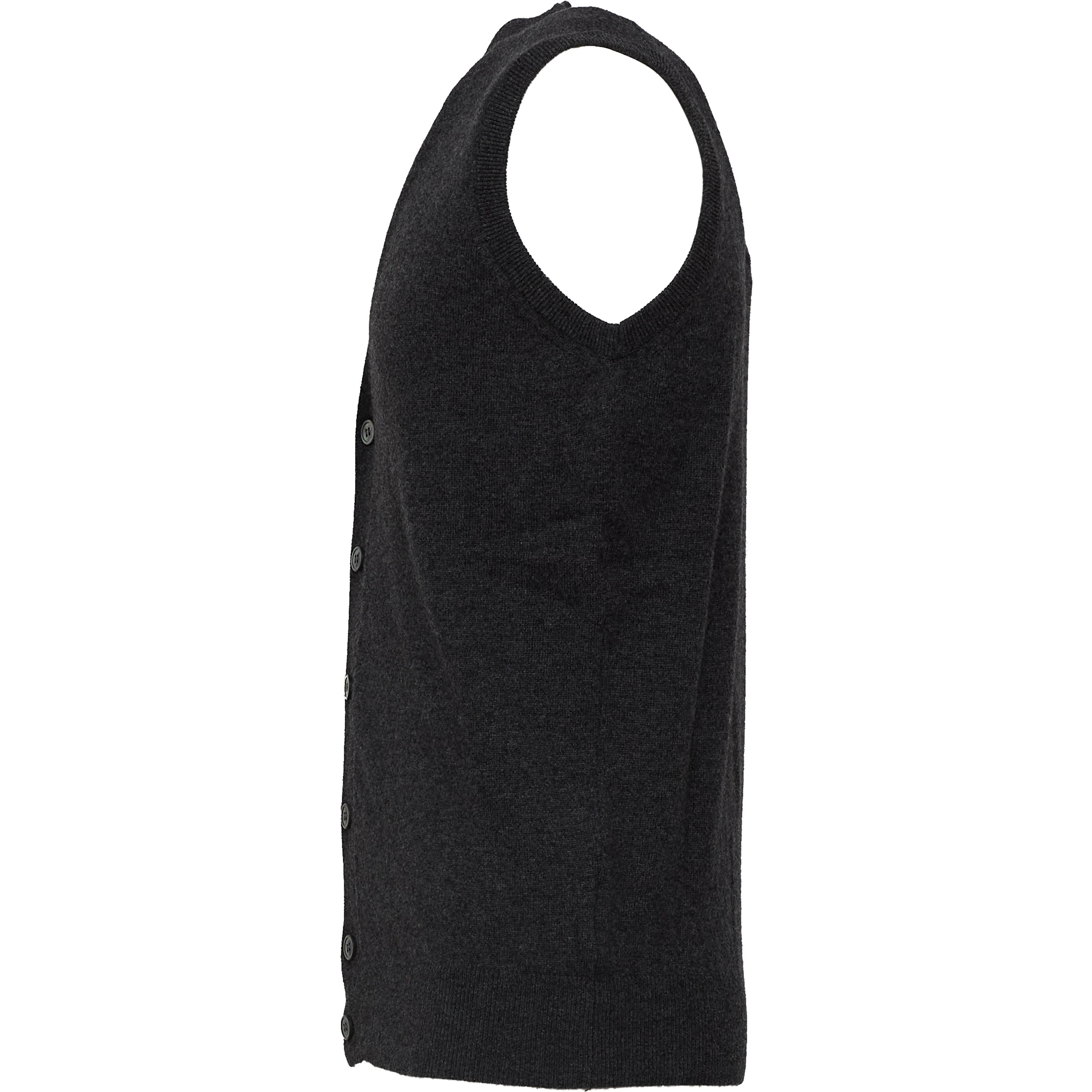 Gilet Bottoni In Lana, Cashmere