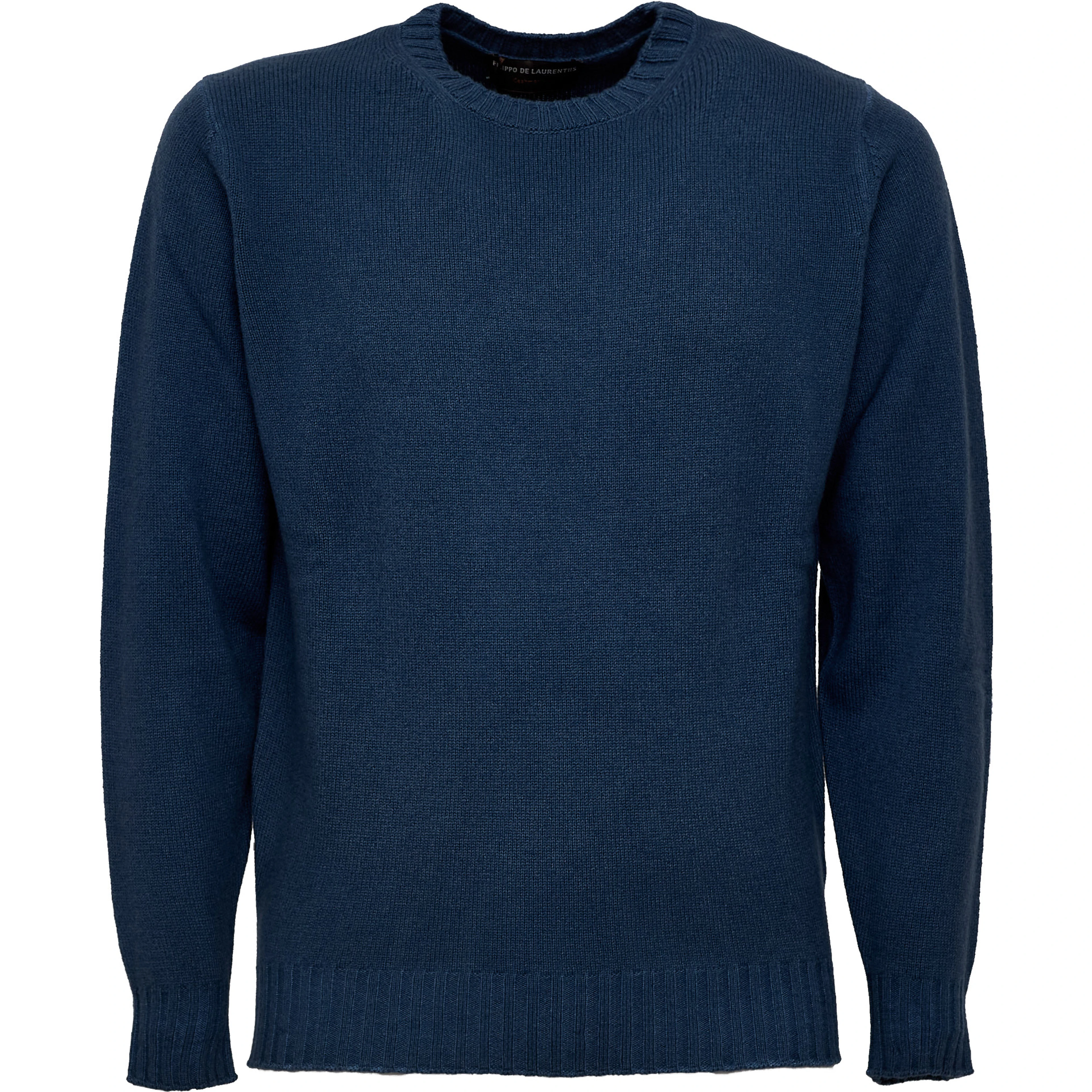 Maglia Girocollo In Lana, Cashmere