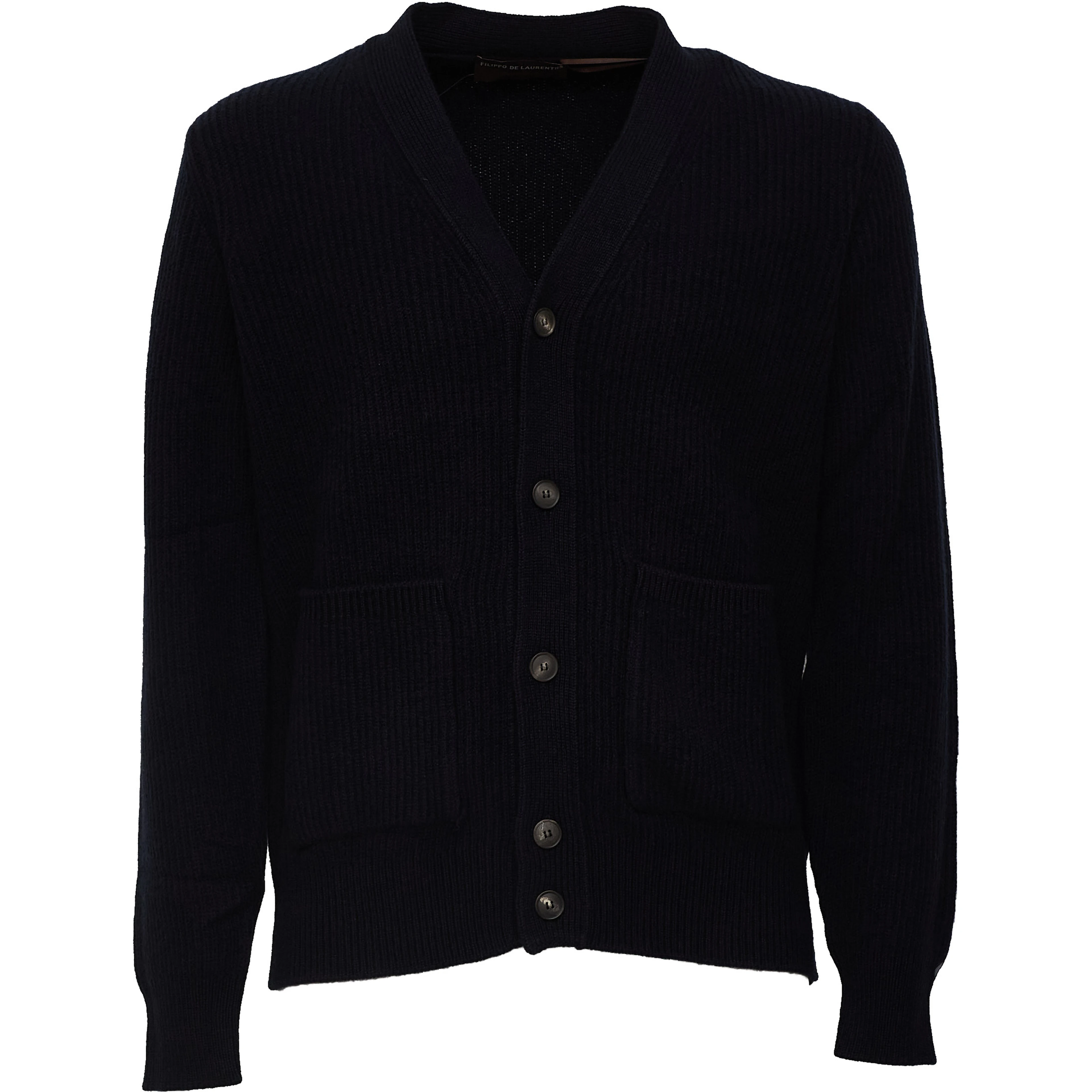 Cardigan Costa Inglese In Lana, Cashmere