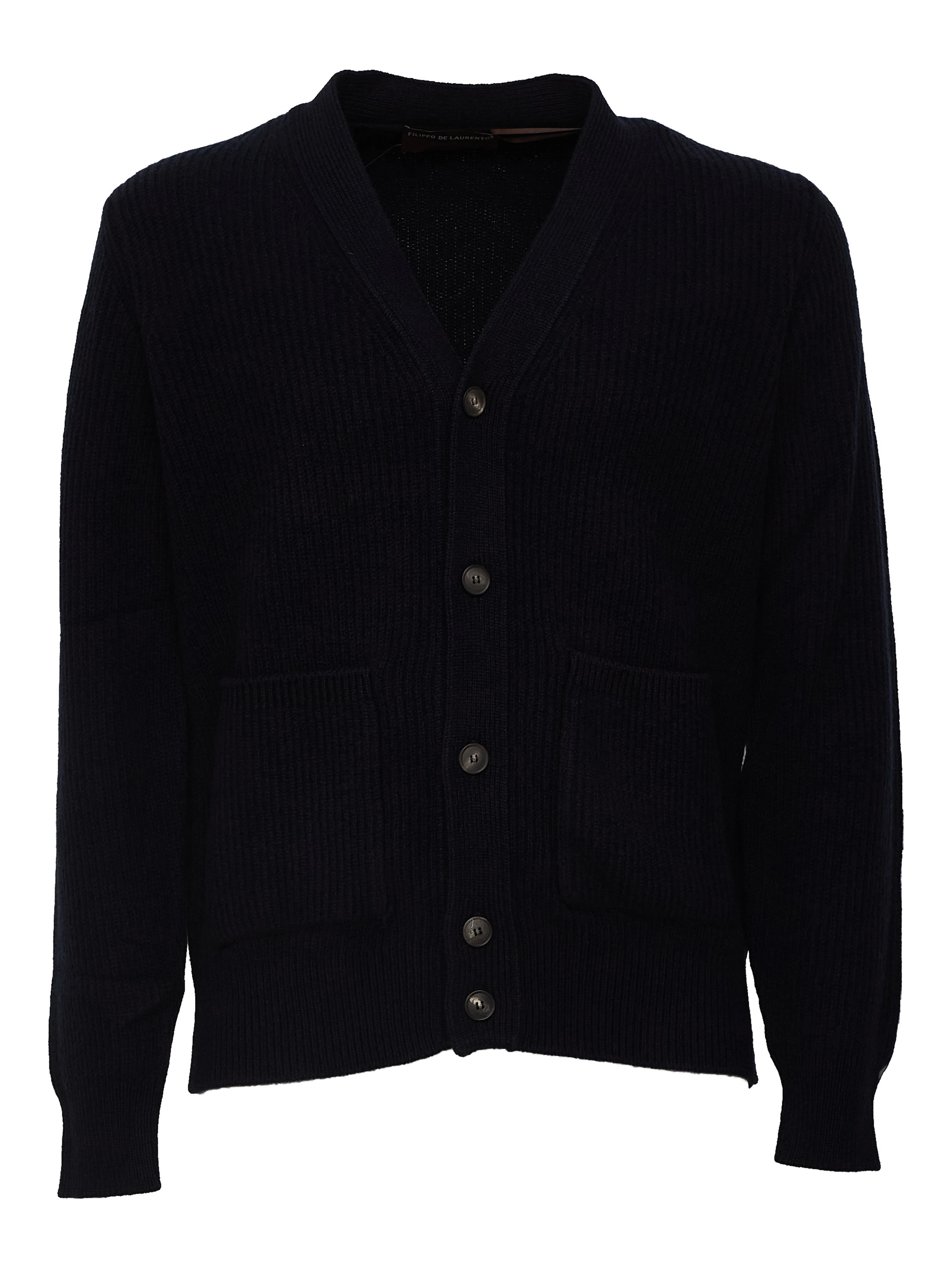 Cardigan Costa Inglese In Lana, Cashmere