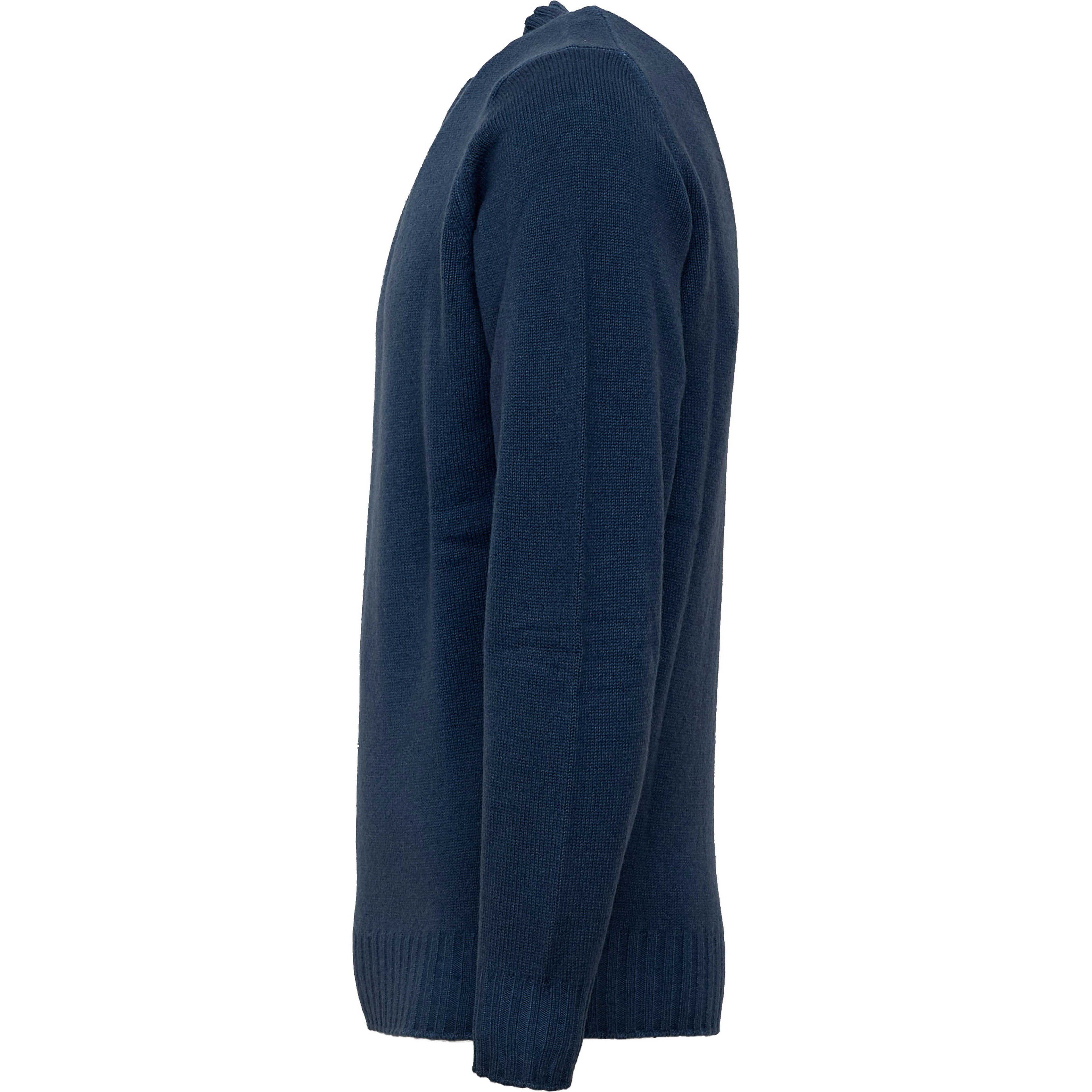 Maglia Girocollo In Lana, Cashmere