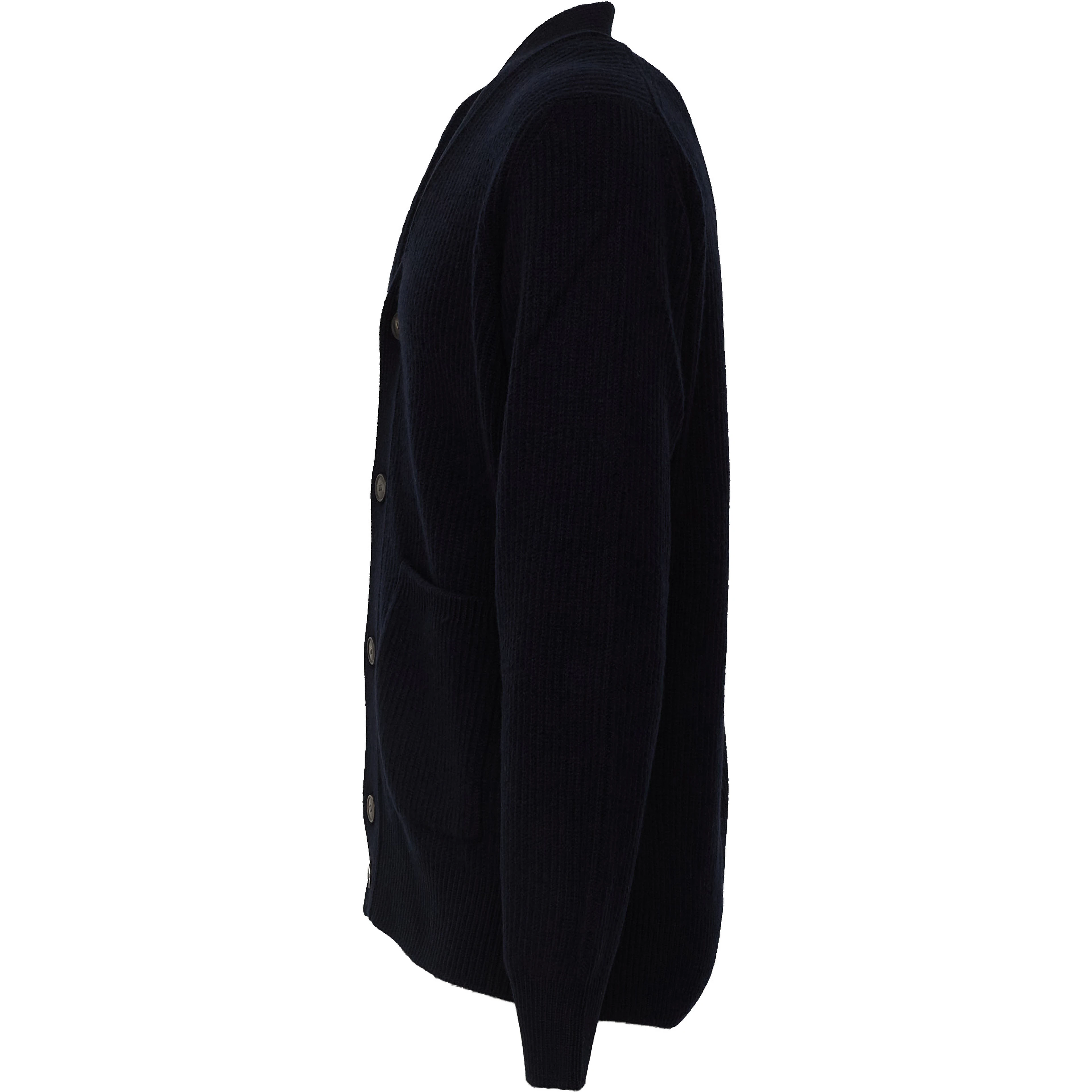 Cardigan Costa Inglese In Lana, Cashmere