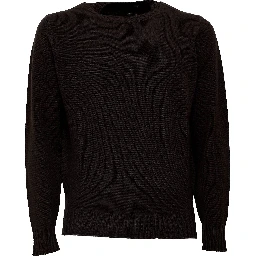 Maglia Girocollo In Lana, Cashmere