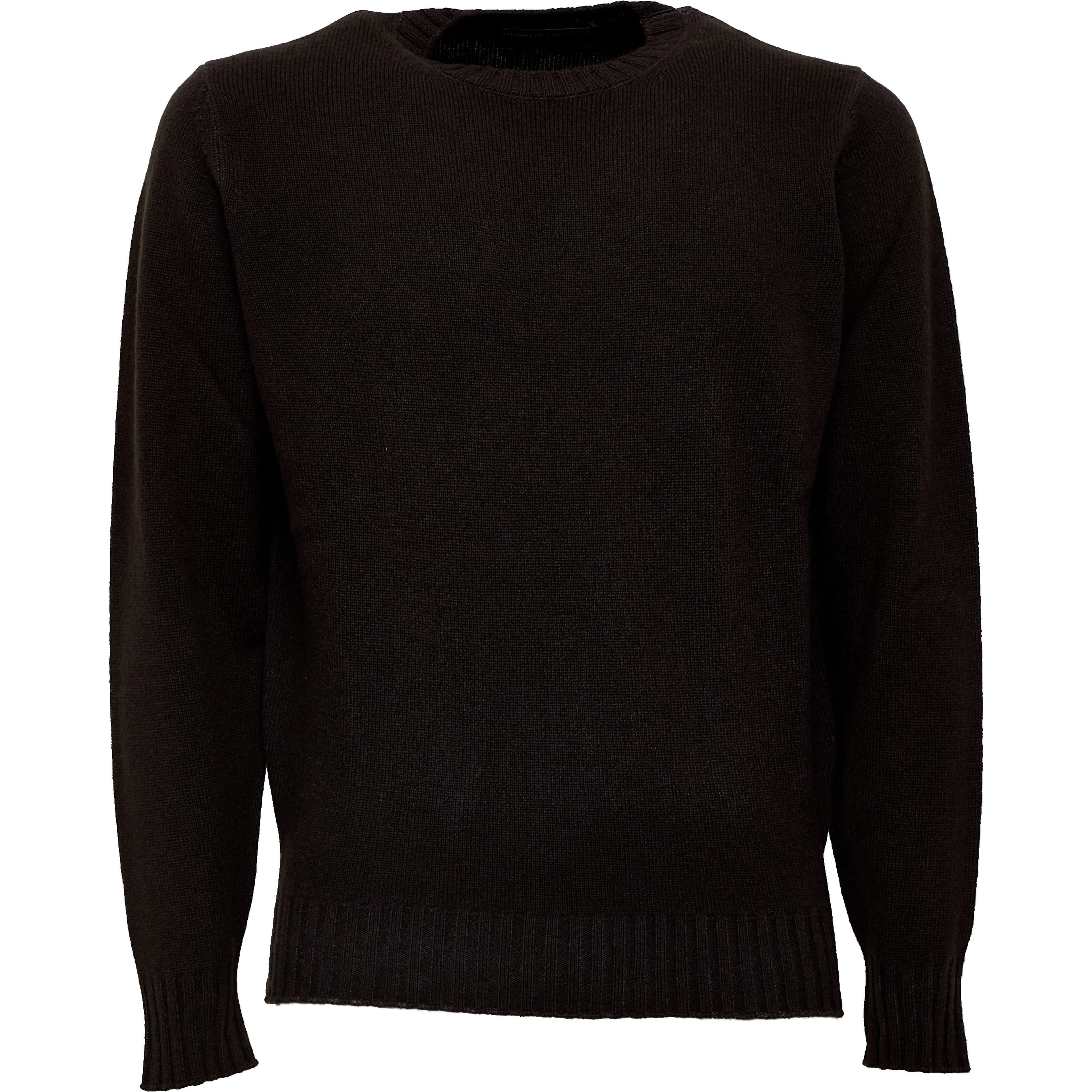 Maglia Girocollo In Lana, Cashmere
