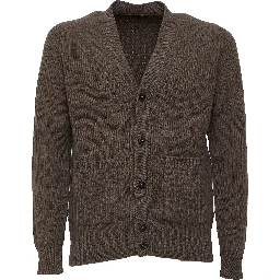 Cardigan Costa Inglese In Lana, Cashmere