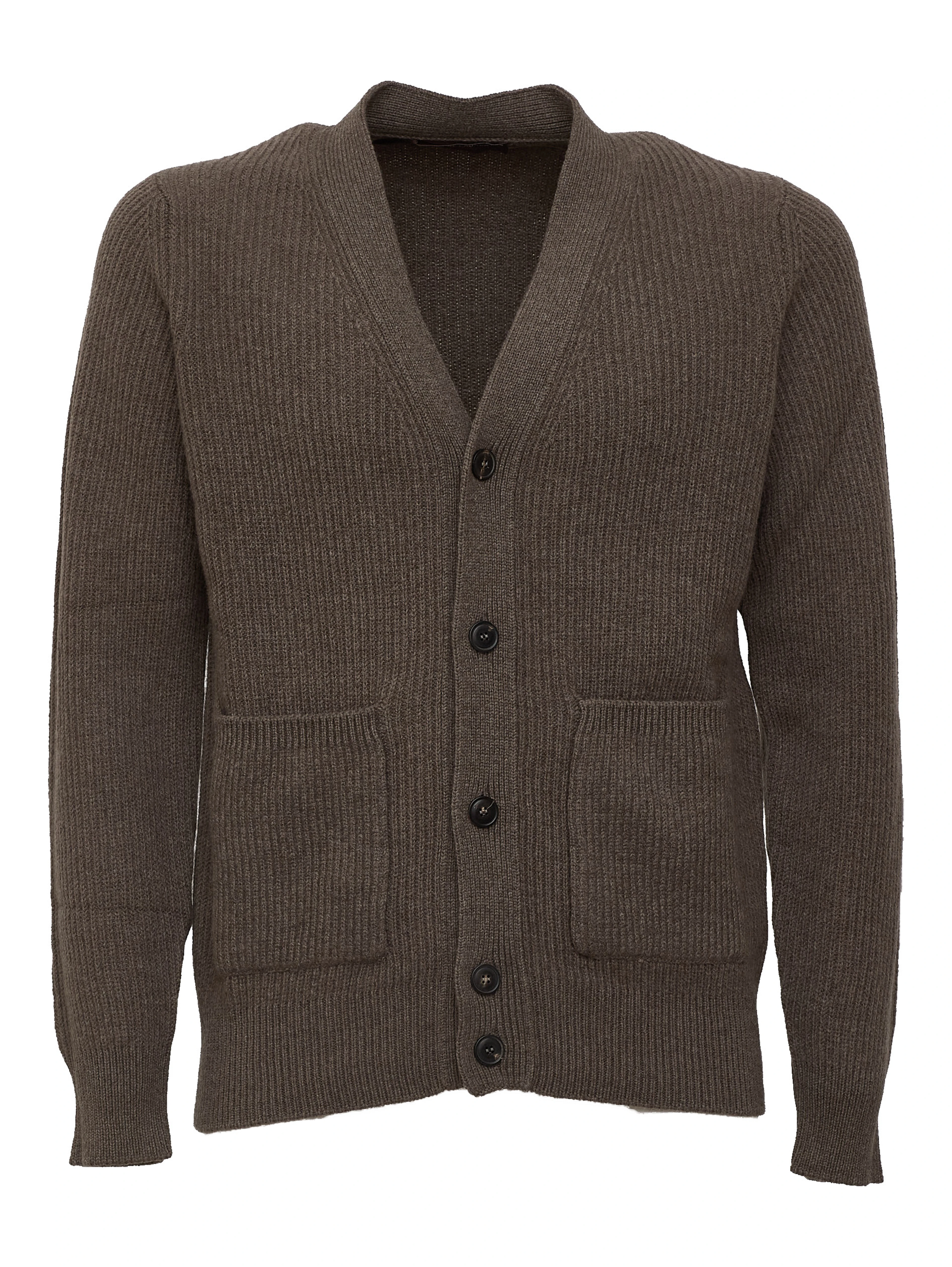 Cardigan Costa Inglese In Lana, Cashmere