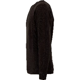 Maglia Girocollo In Lana, Cashmere