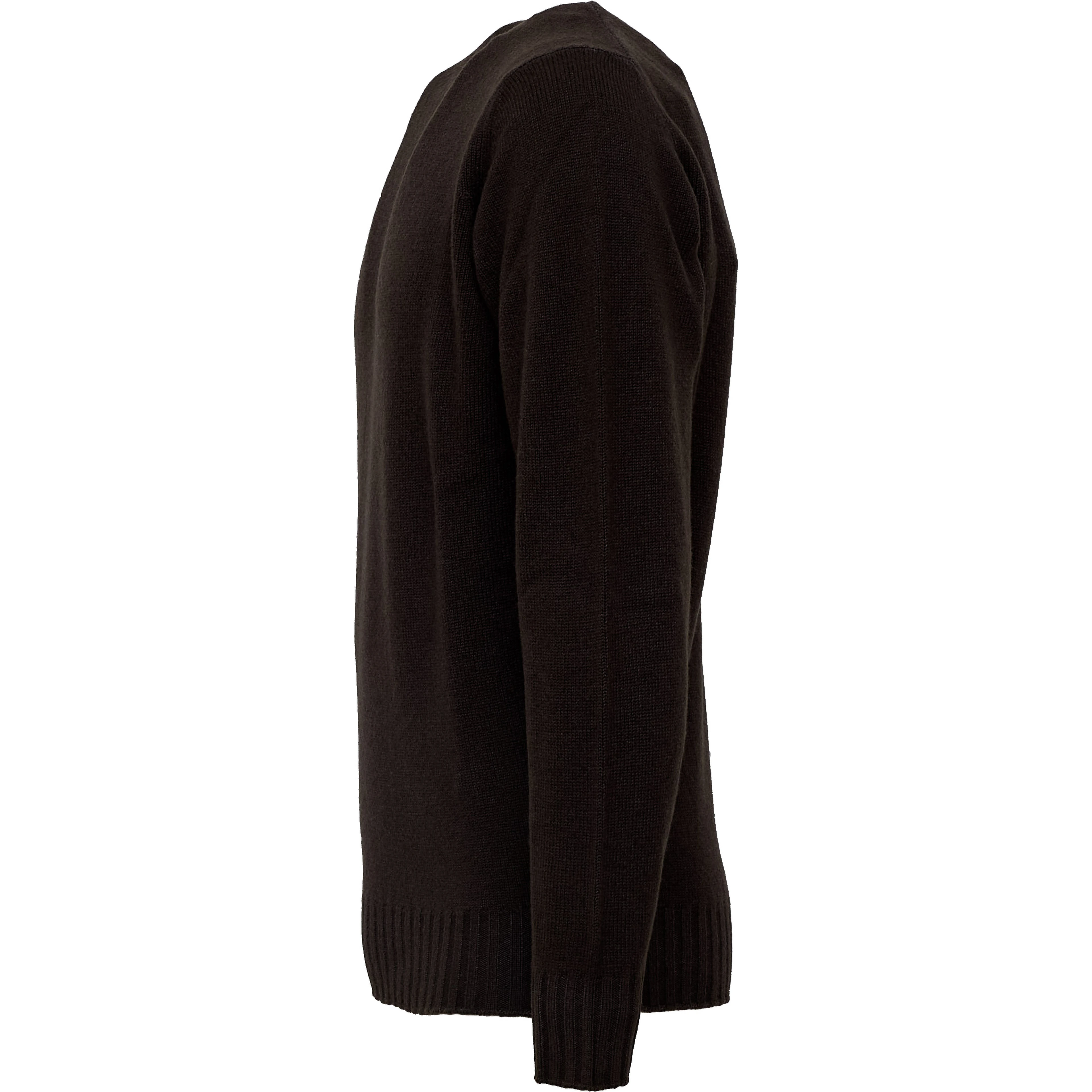 Maglia Girocollo In Lana, Cashmere