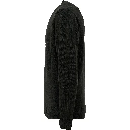Maglia Girocollo In Lana, Cashmere