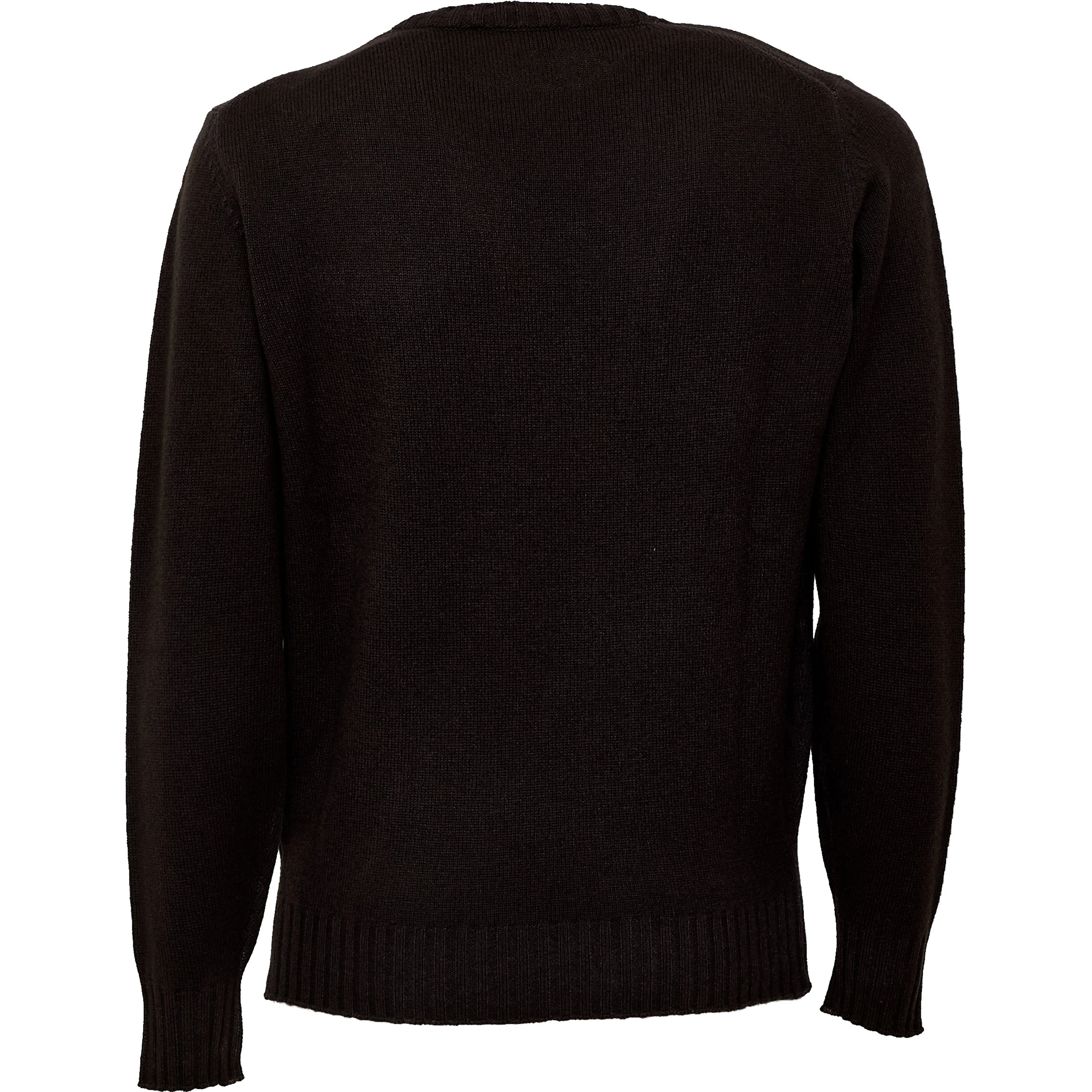 Maglia Girocollo In Lana, Cashmere