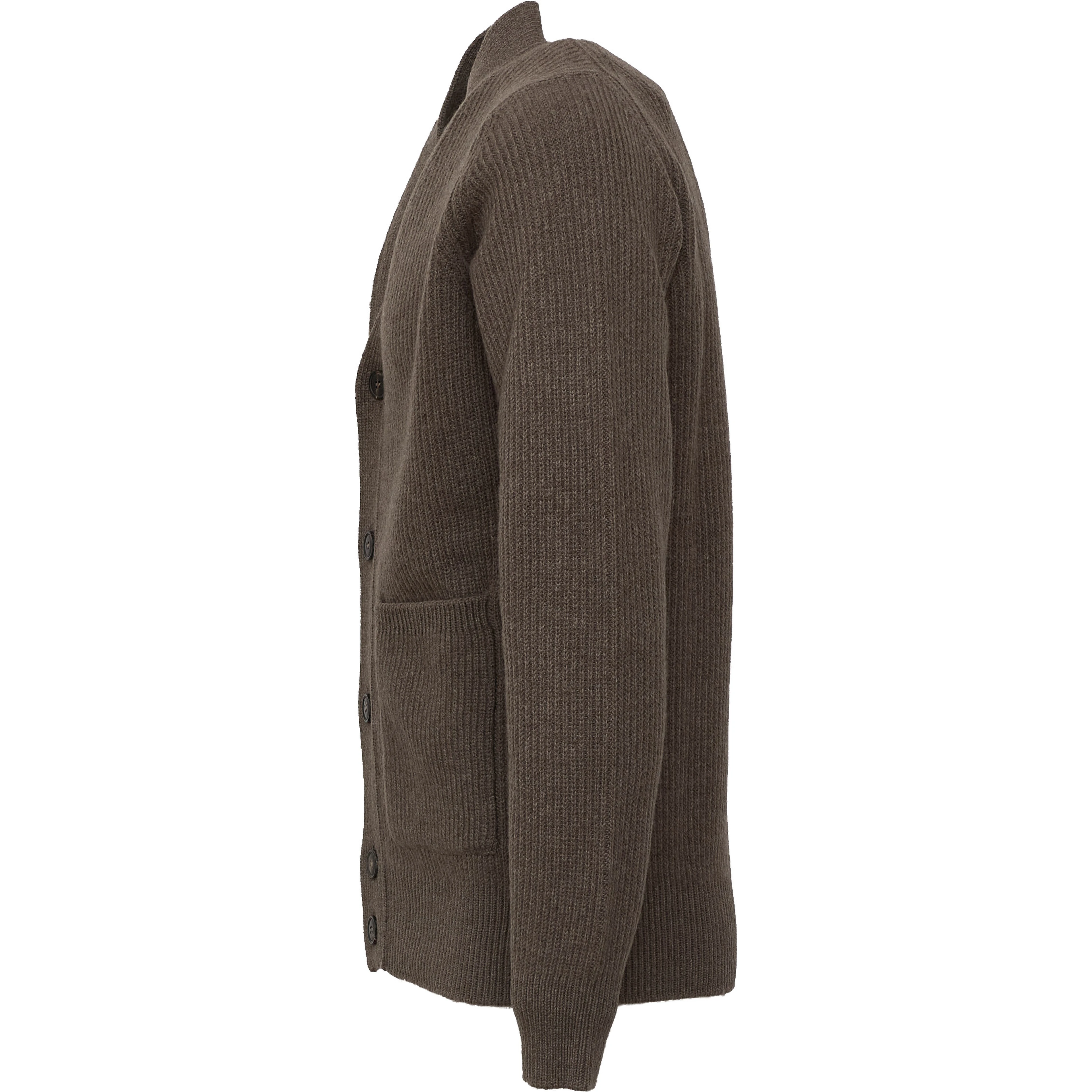 Cardigan Costa Inglese In Lana, Cashmere