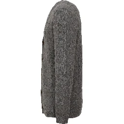 Cable-Knit Cardigan In Wool, Cashmere