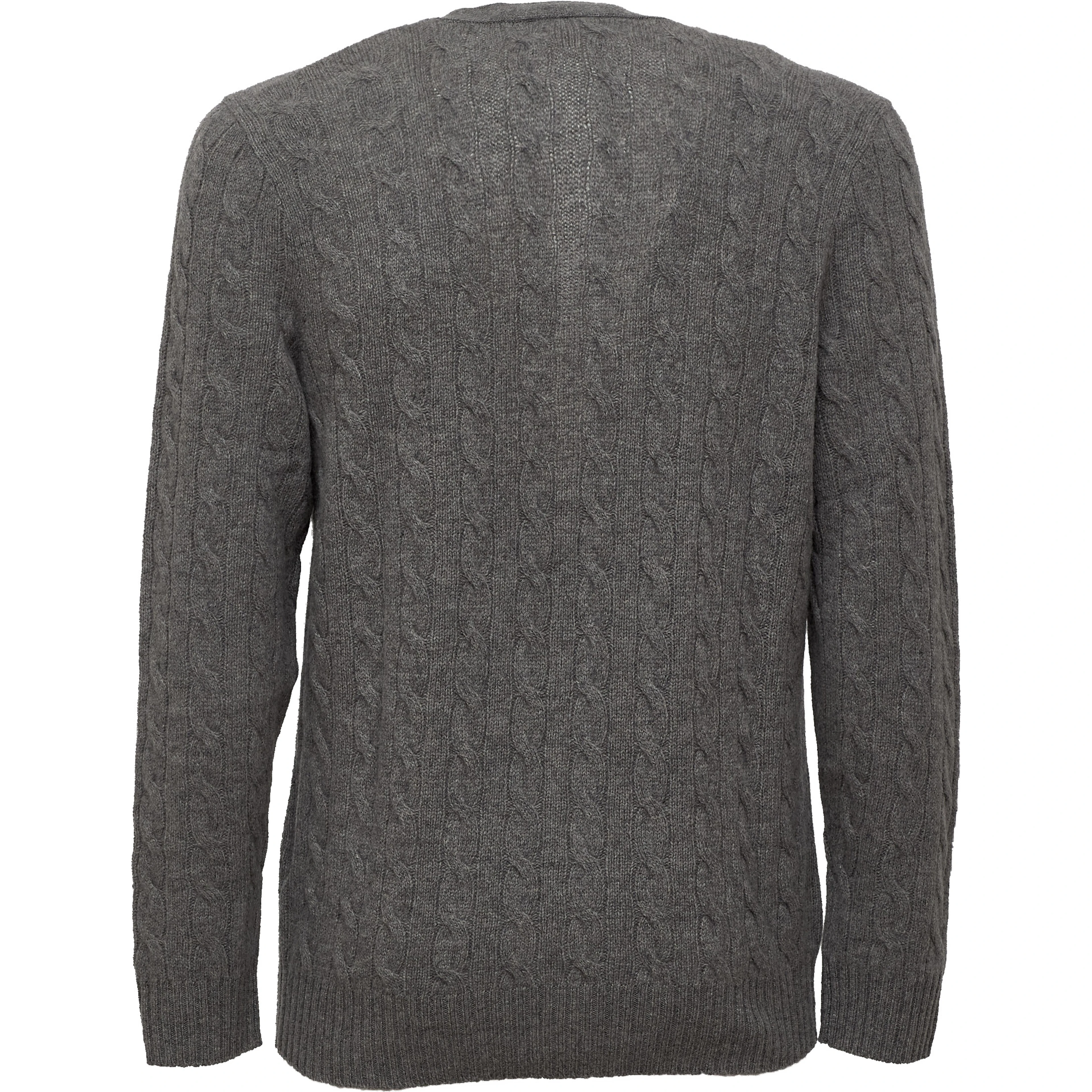 Cable-Knit Cardigan In Wool, Cashmere