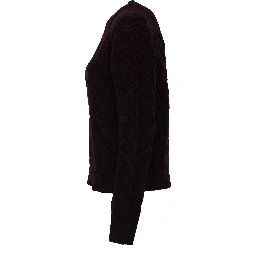 Cable Knit Crewneck Sweater Wool, Cashmere Blend