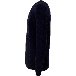 Cable-Knit Crewneck Pullover In Wool, Cashmere