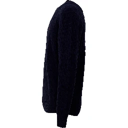 Cable-Knit Crewneck Pullover In Wool, Cashmere